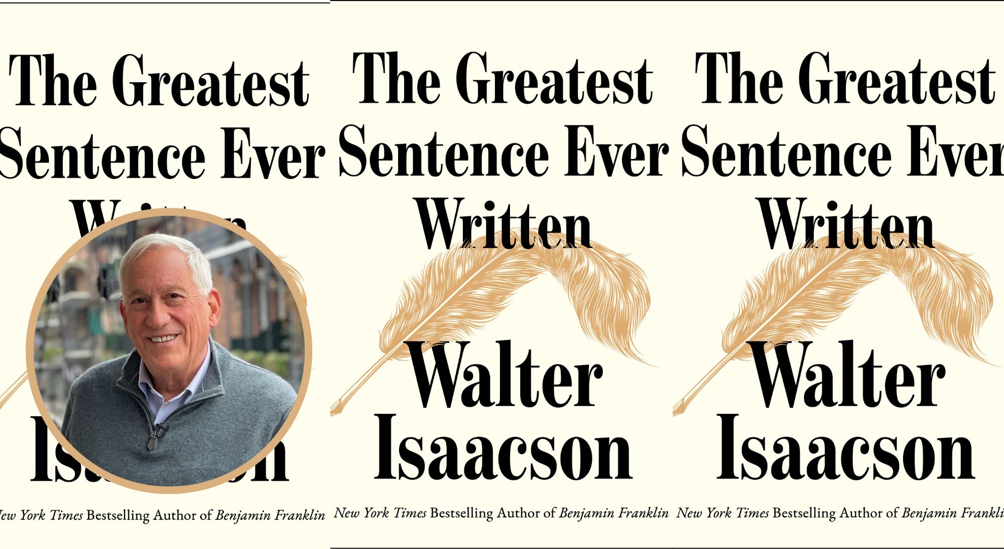 Walter Isaacson is the author of, most recently, “The Greatest Sentence Ever Written.” (Courtesy of Simon & Schuster)
