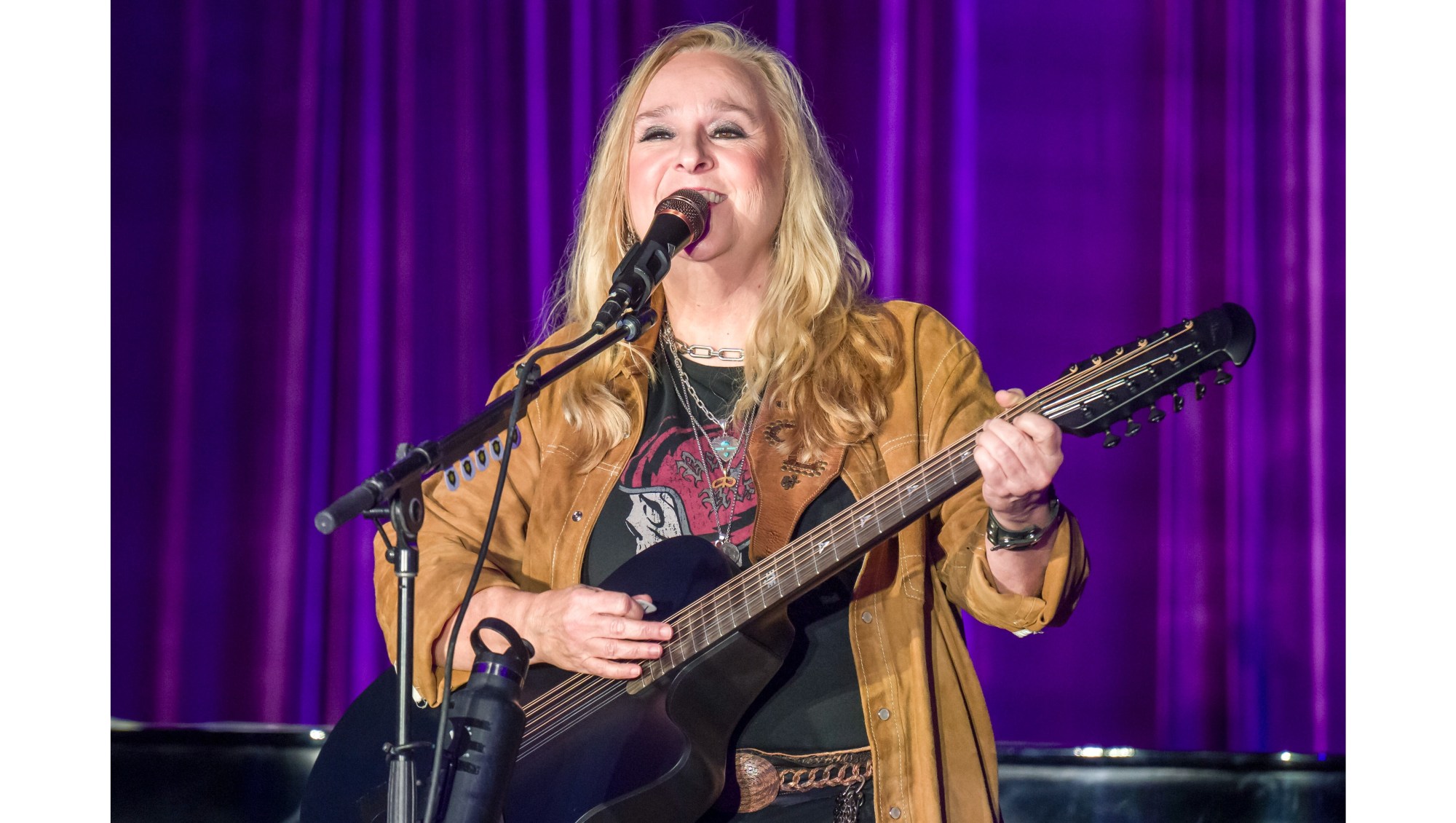 Melissa Etheridge performs during the Etheridge Foundations inaugural Rock Jam at VEA in Newport Beach on Thursday, Oct. 30, 2025. (Photo by Leonard Ortiz, Orange County Register/SCNG)
